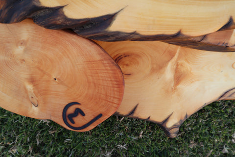 Huon Pine rustic round