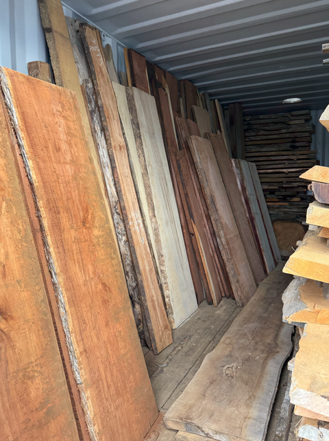 Rough sawn
